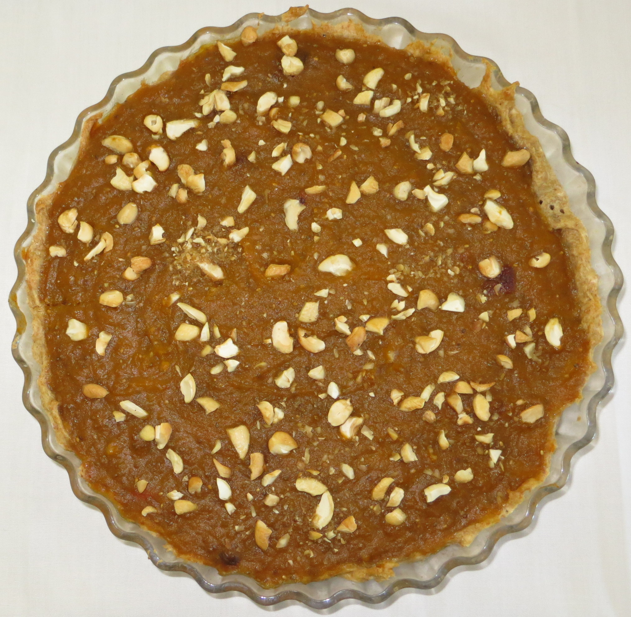 Pumpkin and Chia Pie in a bowl